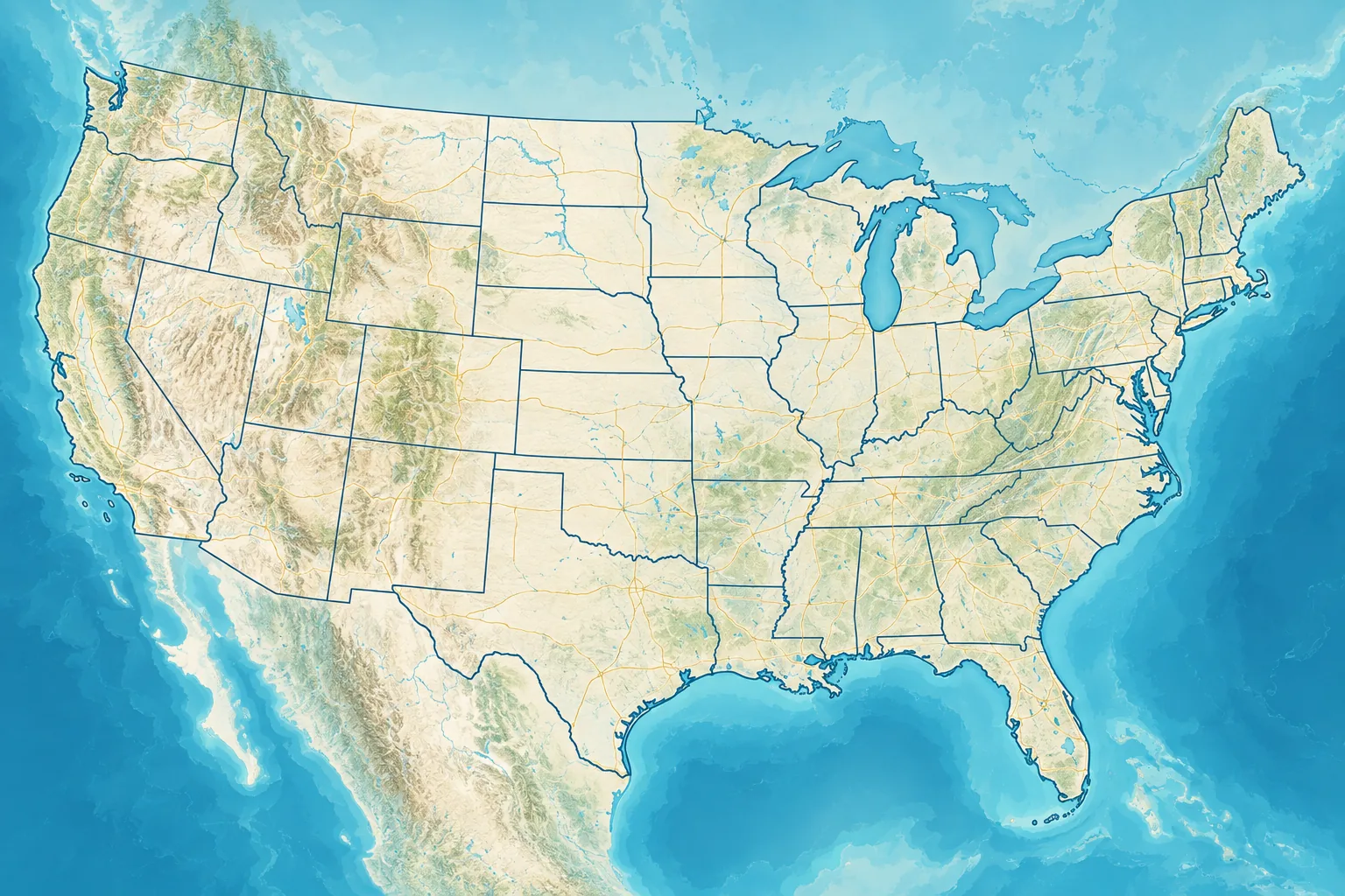 Map of the continental United States showing Alex Stewart Properties locations